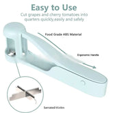 1007GG Tomato Slicer Cutter Grape Tools Cherry Fruit Salad Splitter Artifact for Toddlers Small Kitchen Accessories Cut Gadget for Baby